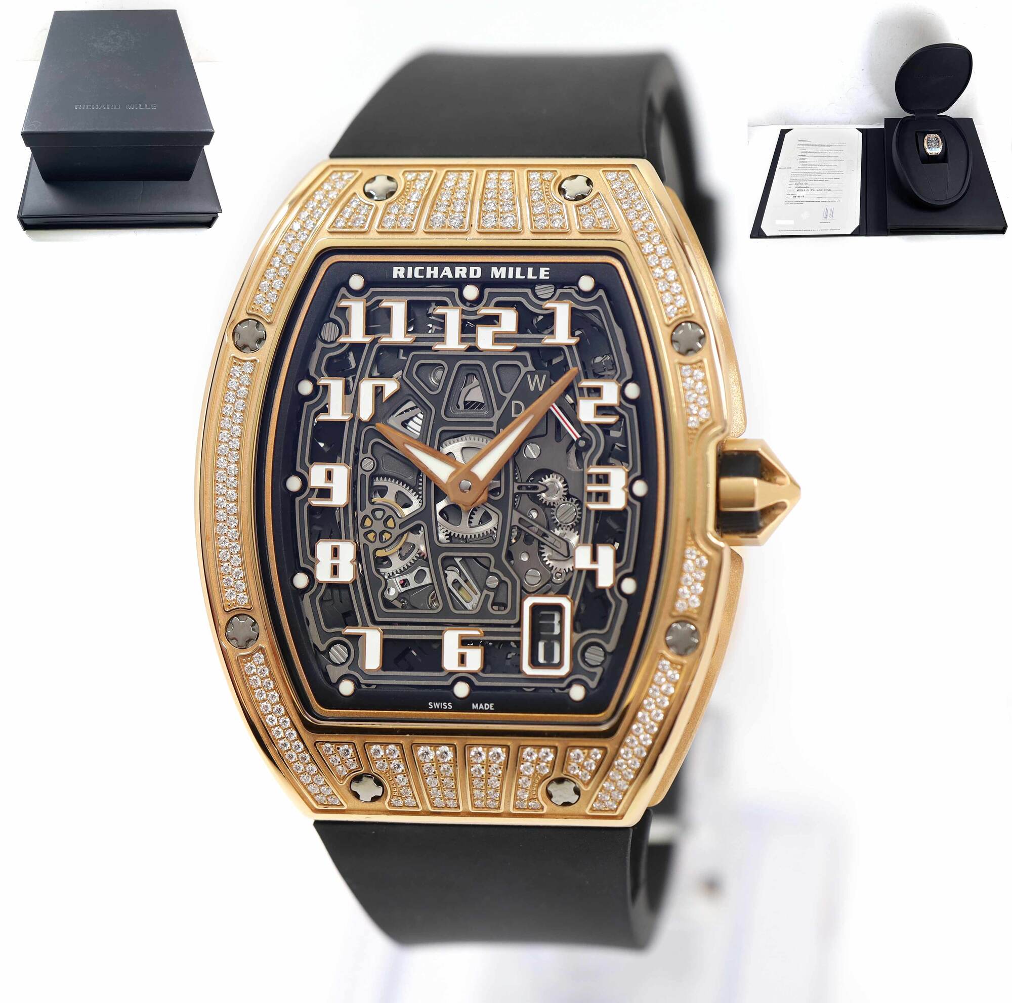 高速 割引 2024 西日本 Mint 2018 Factory Rose 18K RM67-01 Flat Extra Mille Richard その他