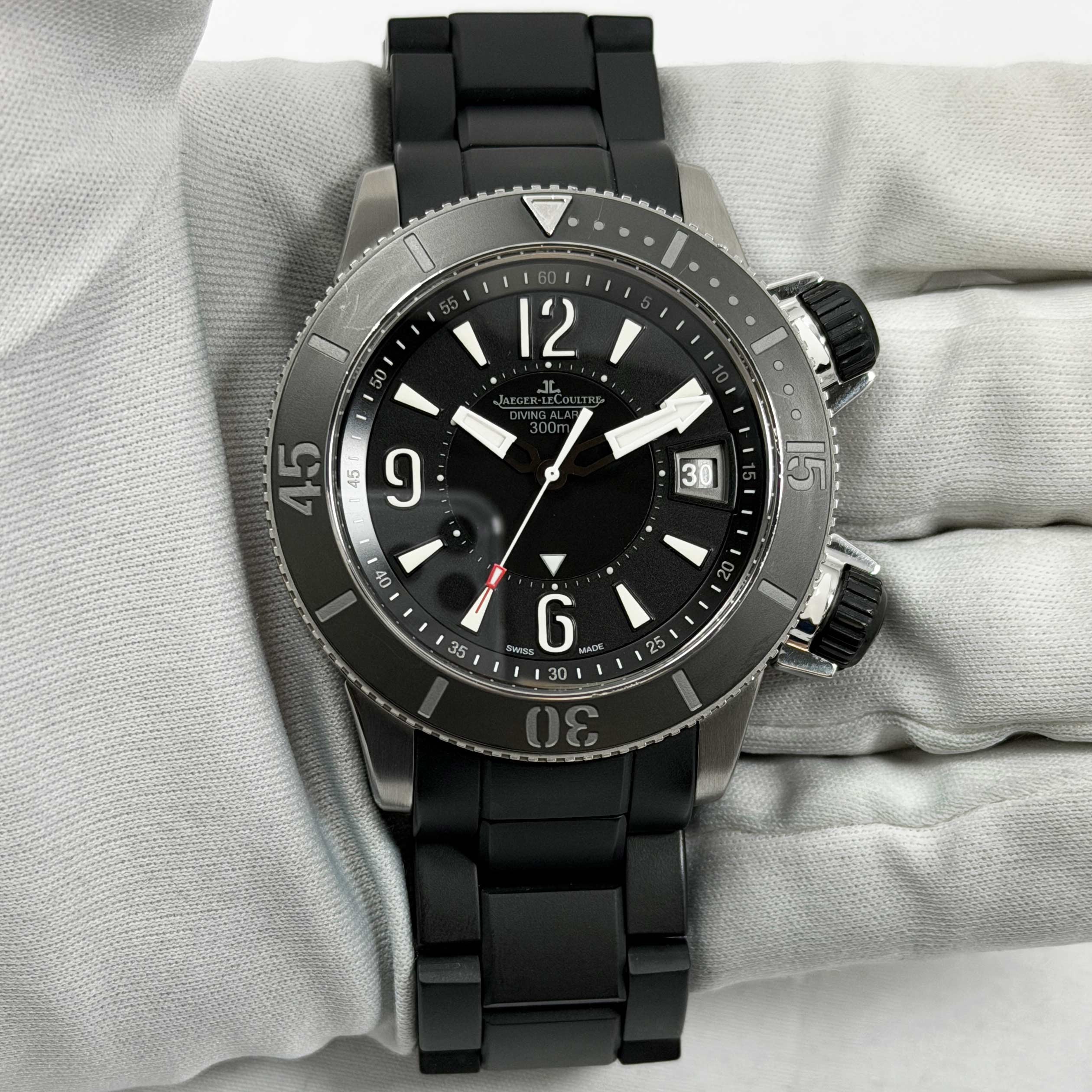 Jaeger-Lecoultre Master Compressor Diving Alarm Navy Seals Q183T770 44MM Ti B/p