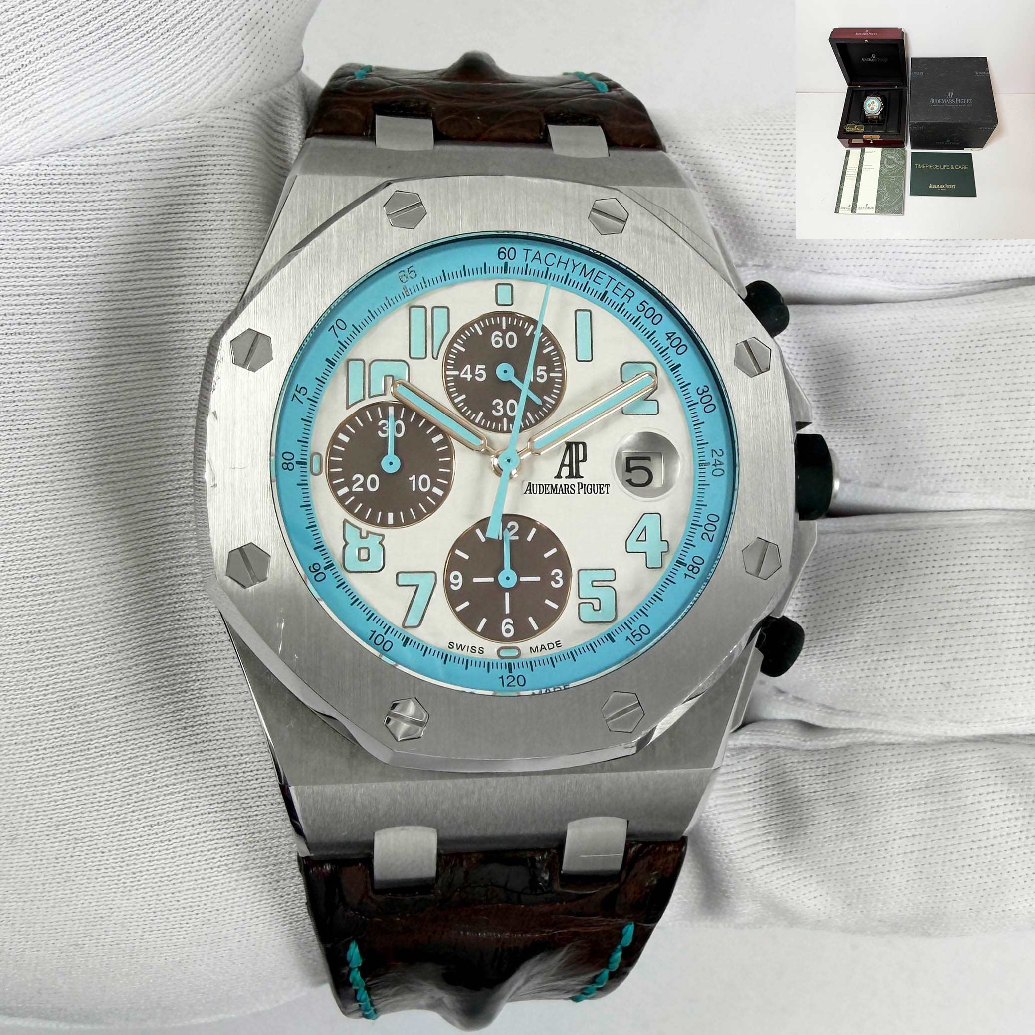 Audemars Piguet Royal Oak Offshore Montauk Highway 26187ST 42MM Steel Box Papers