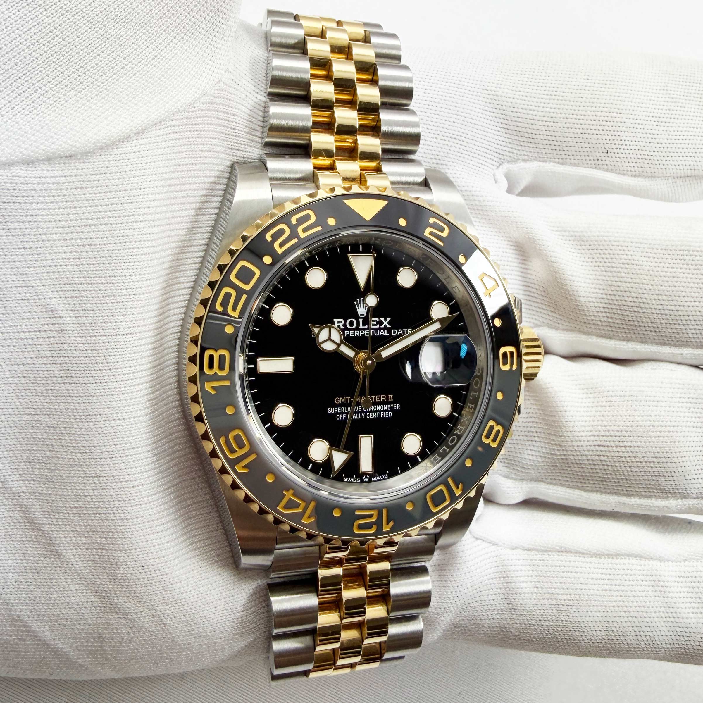 2024 Rolex GMT-Master II Zombie 126713GRNR 40MM Black Dial Yg Two
